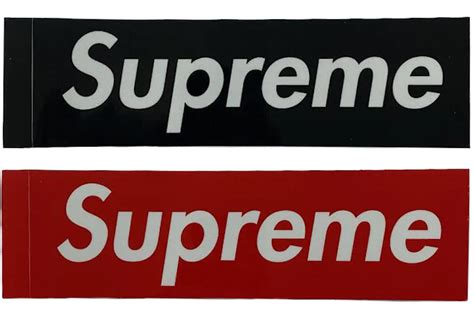 stockx supreme stickers.